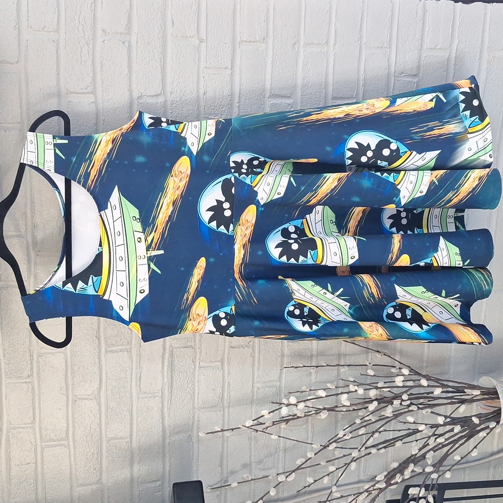 🚀 Rick and Morty cosplay dress